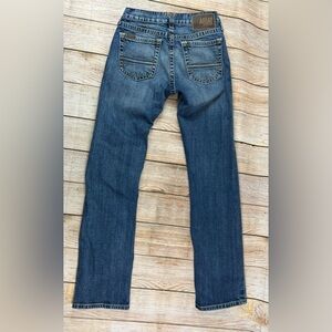Mens Ariat M7 Torrington Slim Fit Straight Leg Denim Blue Jeans Size 29x34
